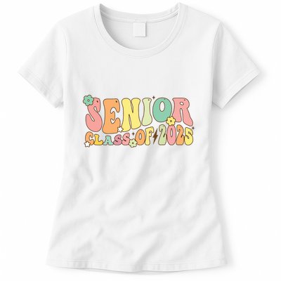 Senior 2025 Class Of 2025 For College High School Senior Womens T-Shirt