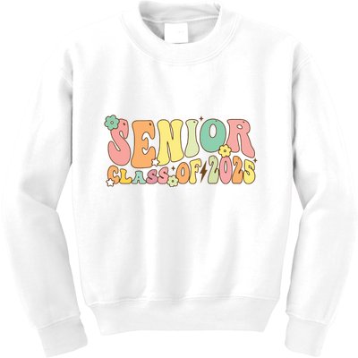 Senior 2025 Class Of 2025 For College High School Senior Kids Sweatshirt