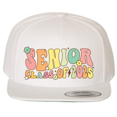 Senior 2025 Class Of 2025 For College High School Senior Wool Snapback Cap