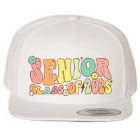 Senior 2025 Class Of 2025 For College High School Senior Wool Snapback Cap