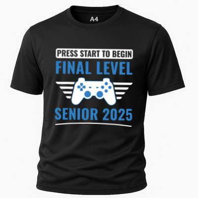 Senior 2025 Class Of 2025 Gamer Video Games Performance Shirt