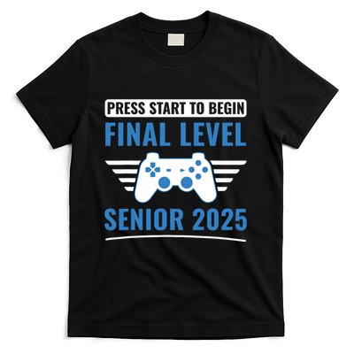Senior 2025 Class Of 2025 Gamer Video Games T-Shirt