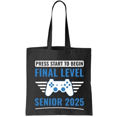 Senior 2025 Class Of 2025 Gamer Video Games Bag