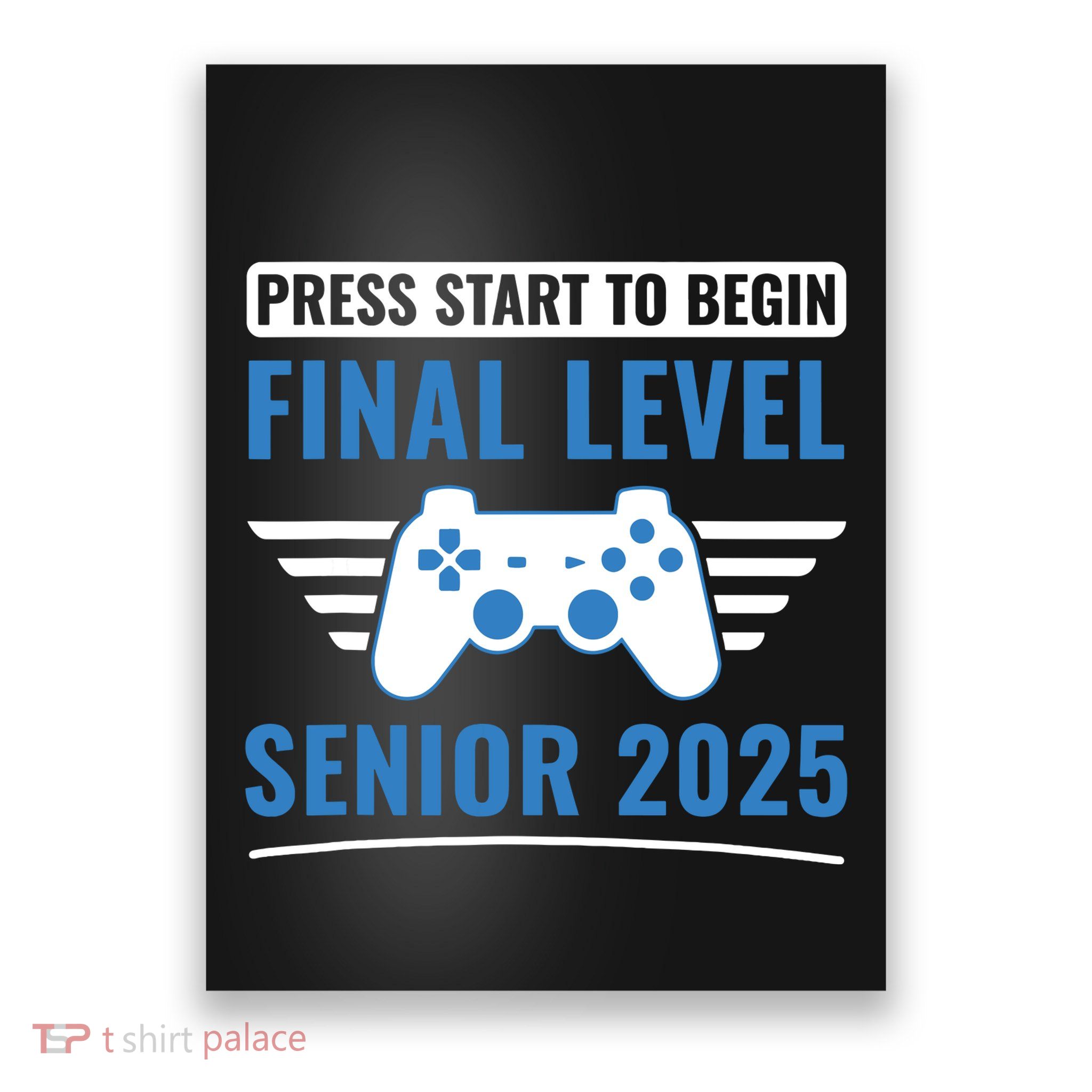 Senior 2025 Class Of 2025 Gamer Video Games Poster