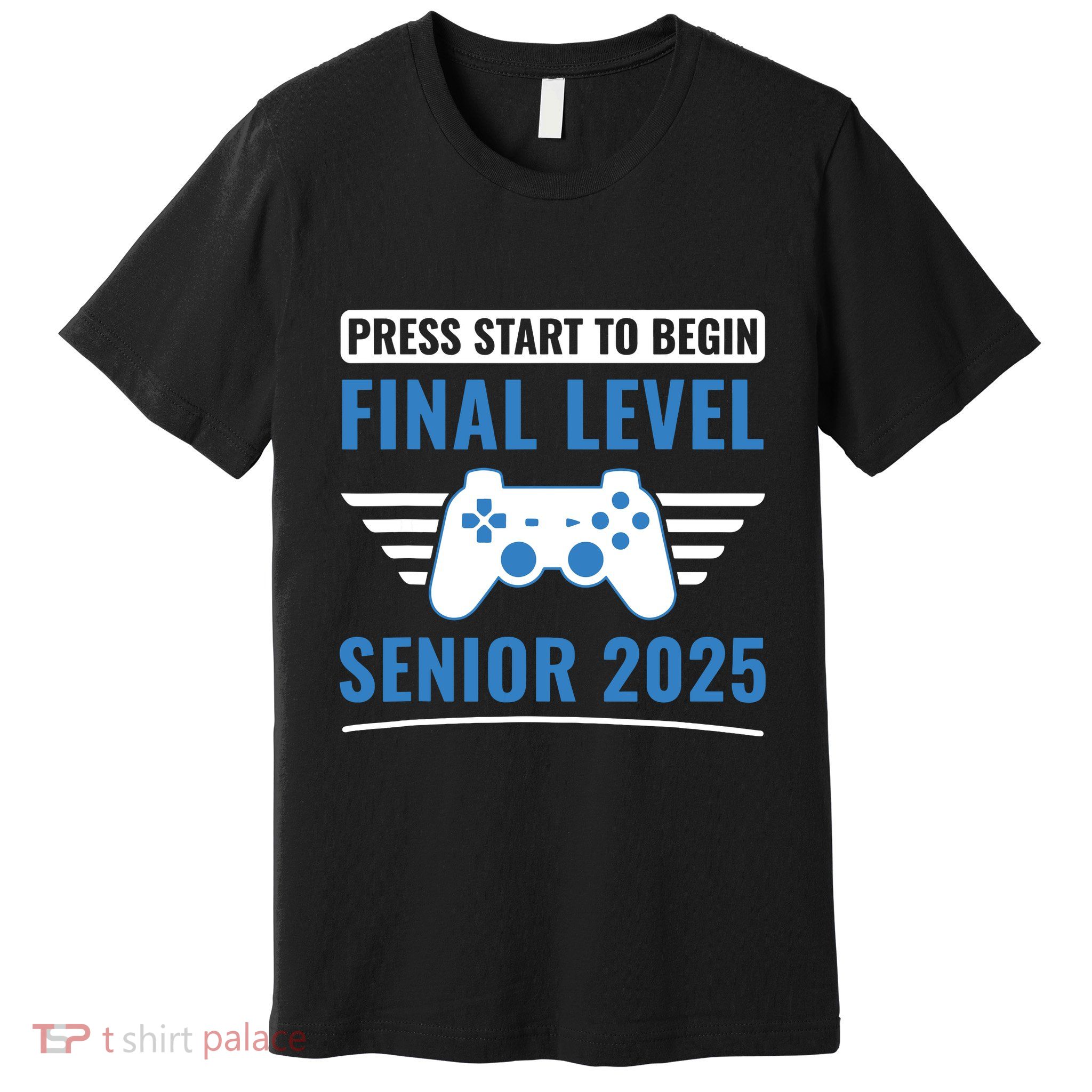 Senior 2025 Class Of 2025 Gamer Video Games Premium T-Shirt