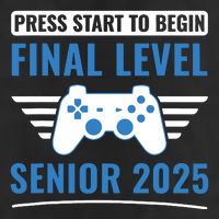 Senior 2025 Class Of 2025 Gamer Video Games Golf Towel