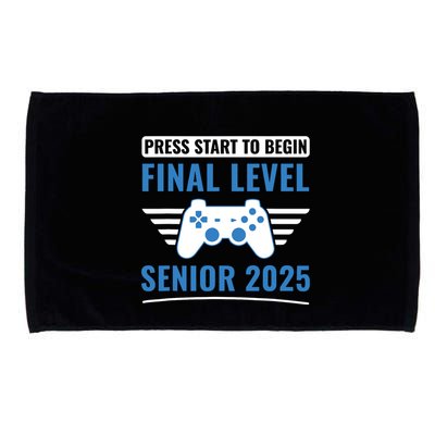 Senior 2025 Class Of 2025 Gamer Video Games Microfiber Hand Towel