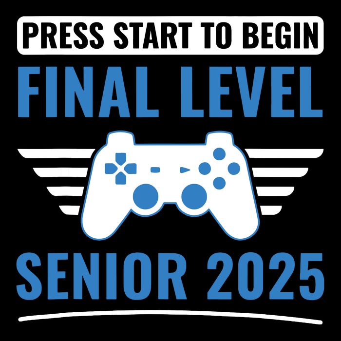 Senior 2025 Class Of 2025 Gamer Video Games Short Acrylic Beanie