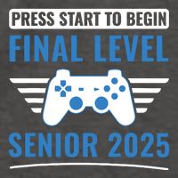 Senior 2025 Class Of 2025 Gamer Video Games Vector Backpack