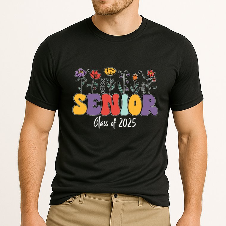 Senior 2025 Class Of 2025 Graduate Graduation 2025 Cooling Performance Crew T-Shirt