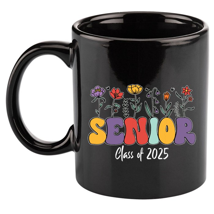 Senior 2025 Class Of 2025 Graduate Graduation 2025 11oz C Handle Ceramic Mug