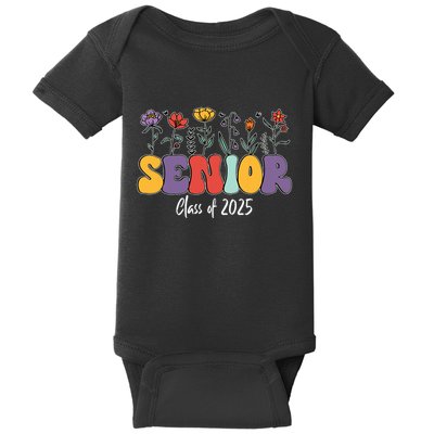 Senior 2025 Class Of 2025 Graduate Graduation 2025 Baby Bodysuit