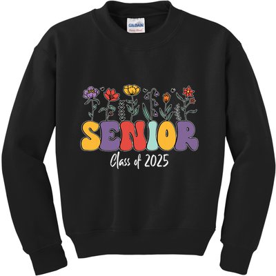 Senior 2025 Class Of 2025 Graduate Graduation 2025 Kids Sweatshirt