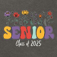 Senior 2025 Class Of 2025 Graduate Graduation 2025 Cotton Canvas Backpack