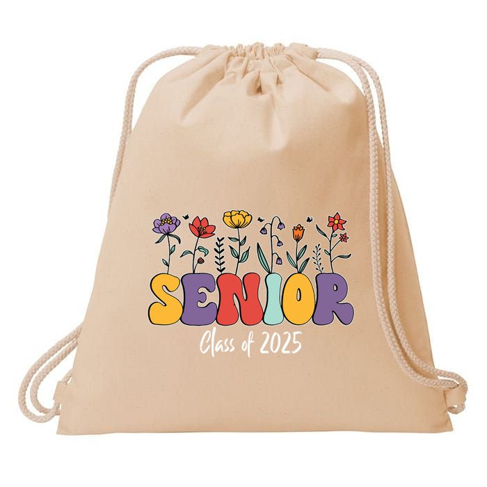 Senior 2025 Class Of 2025 Graduate Graduation 2025 Drawstring Bag