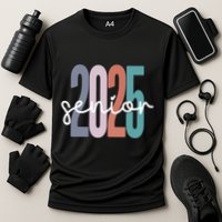 Senior 2025 Class Of 2025 Graduation Cooling Performance Crew T-Shirt