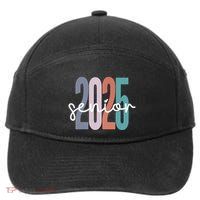 Senior 2025 Class Of 2025 Graduation 7-Panel Snapback Hat
