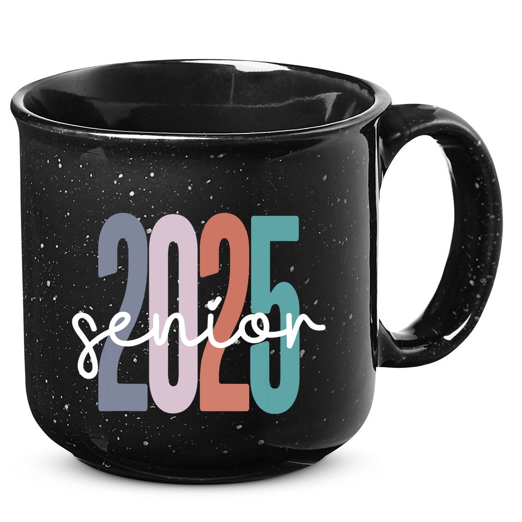 Senior 2025 Class Of 2025 Graduation 15oz Campfire Ceramic Mug