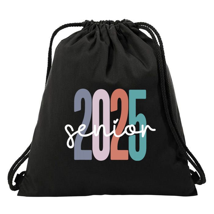 Senior 2025 Class Of 2025 Graduation Drawstring Bag