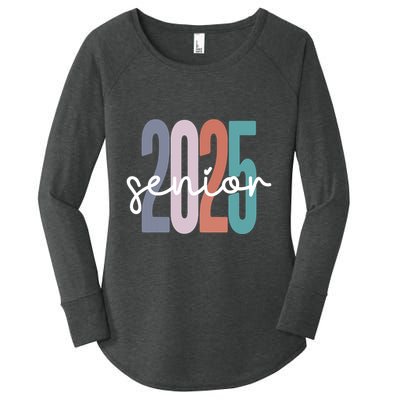 Senior 2025 Class Of 2025 Graduation Women's Perfect Tri Tunic Long Sleeve Shirt