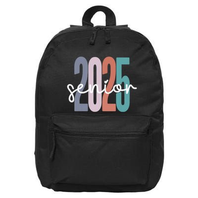 Senior 2025 Class Of 2025 Graduation 16 in Basic Backpack
