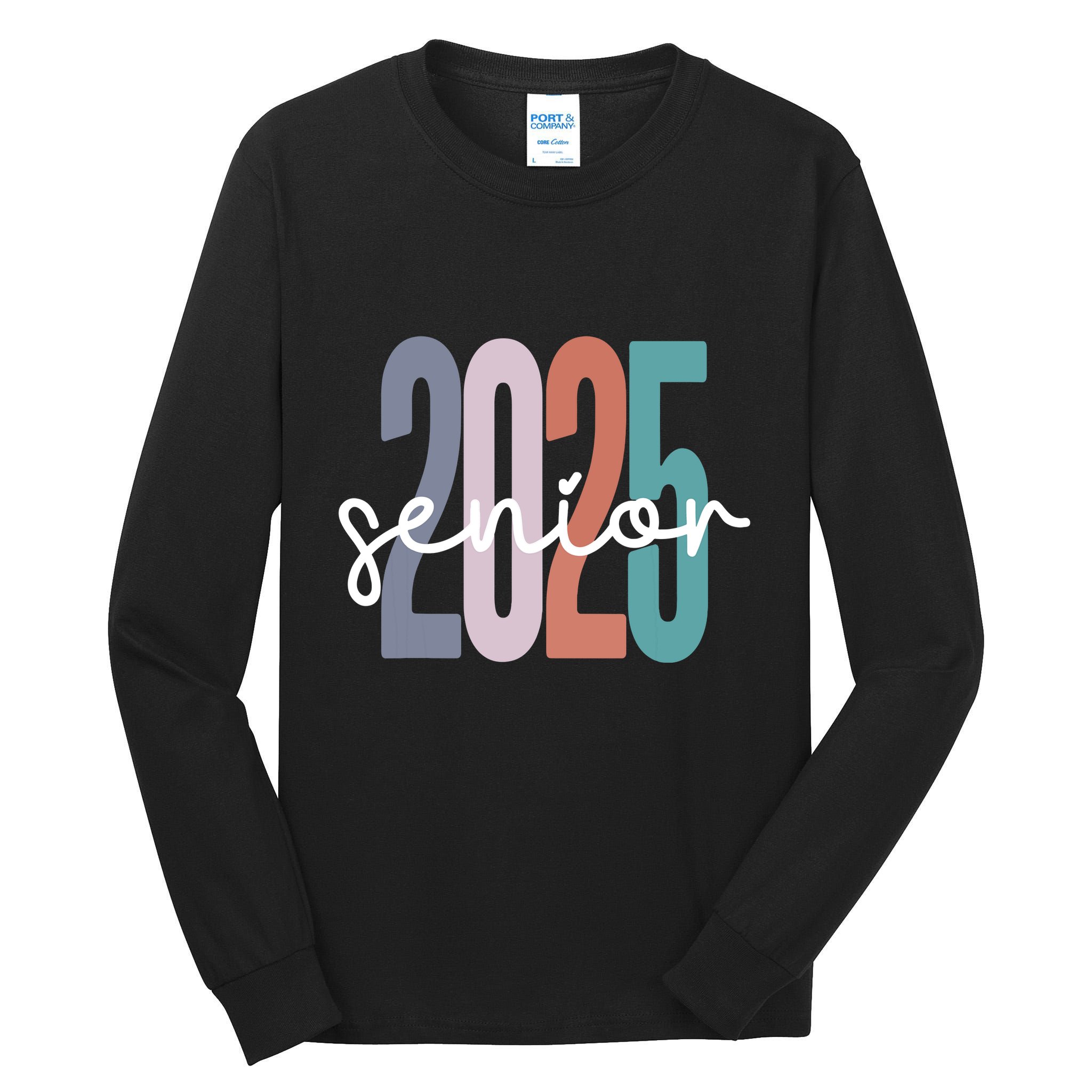 Senior 2025 Class Of 2025 Graduation Tall Long Sleeve T-Shirt