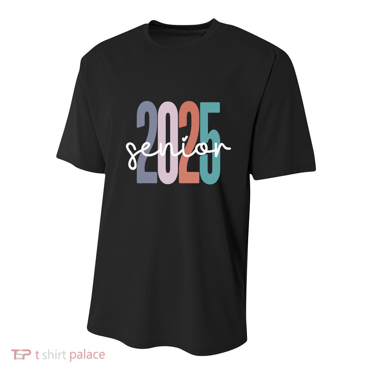 Senior 2025 Class Of 2025 Graduation Youth Performance Sprint T-Shirt