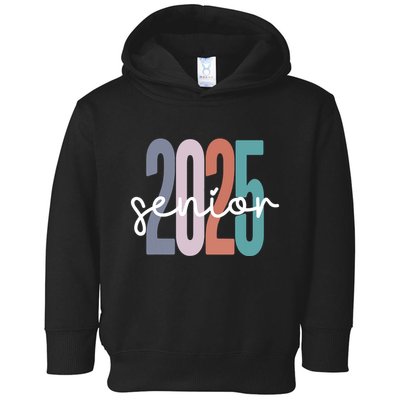 Senior 2025 Class Of 2025 Graduation Toddler Hoodie