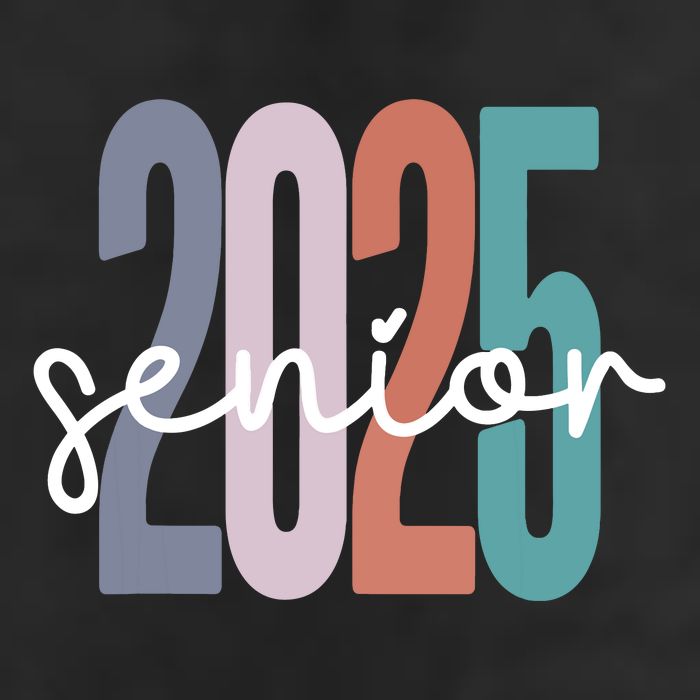 Senior 2025 Class Of 2025 Graduation Golf Towel