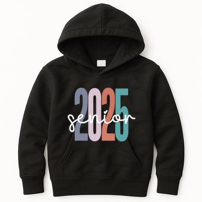 Senior 2025 Class Of 2025 Graduation Kids Hoodie