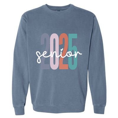 Senior 2025 Class Of 2025 Graduation Garment-Dyed Sweatshirt