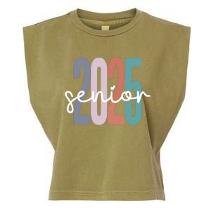 Senior 2025 Class Of 2025 Graduation Garment-Dyed Women's Muscle Tee