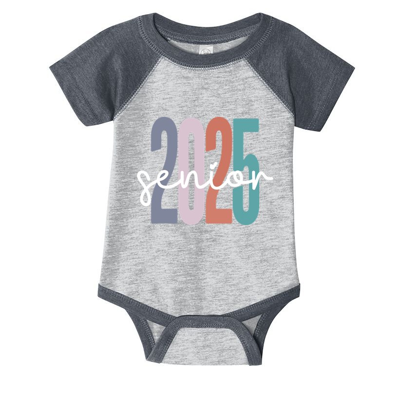 Senior 2025 Class Of 2025 Graduation Infant Baby Jersey Bodysuit