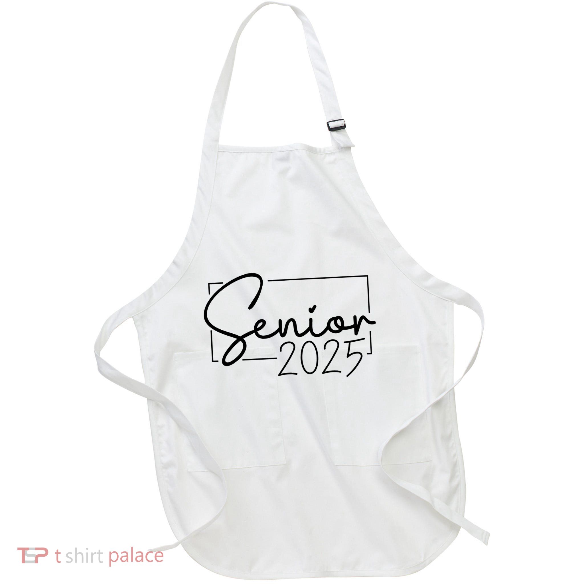 Senior 2025 Class Of 2025 Graduation Apron