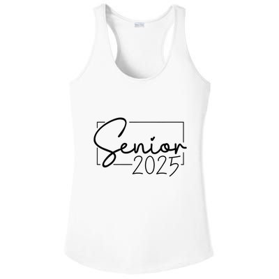 Senior 2025 Class Of 2025 Graduation Ladies PosiCharge Competitor Racerback Tank