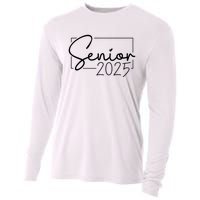 Senior 2025 Class Of 2025 Graduation Cooling Performance Long Sleeve Crew