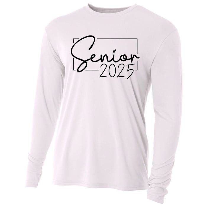 Senior 2025 Class Of 2025 Graduation Cooling Performance Long Sleeve Crew