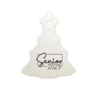 Senior 2025 Class Of 2025 Graduation Ceramic Tree Ornament