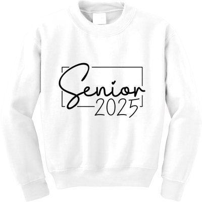 Senior 2025 Class Of 2025 Graduation Kids Sweatshirt