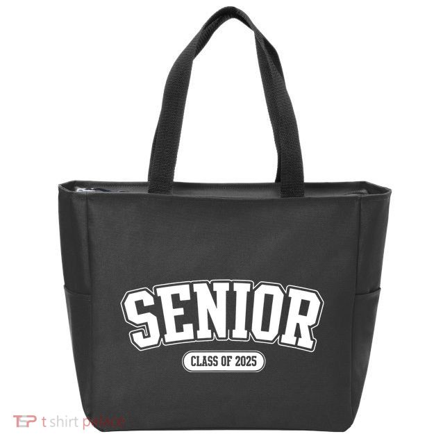 Senior 2025 Class Of 2025 Senior First Day Of School Zip Tote Bag