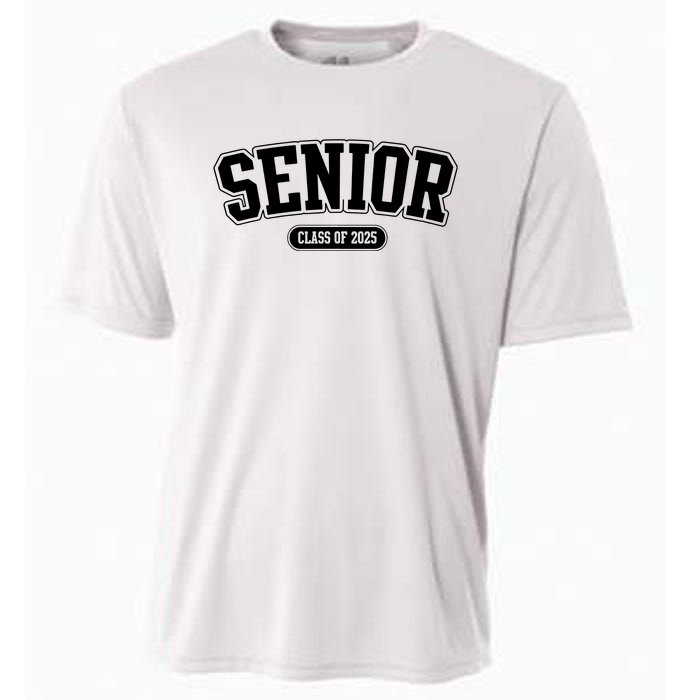 Senior 2025 Class Of 2025 Senior First Day Of School Cooling Performance Crew T-Shirt