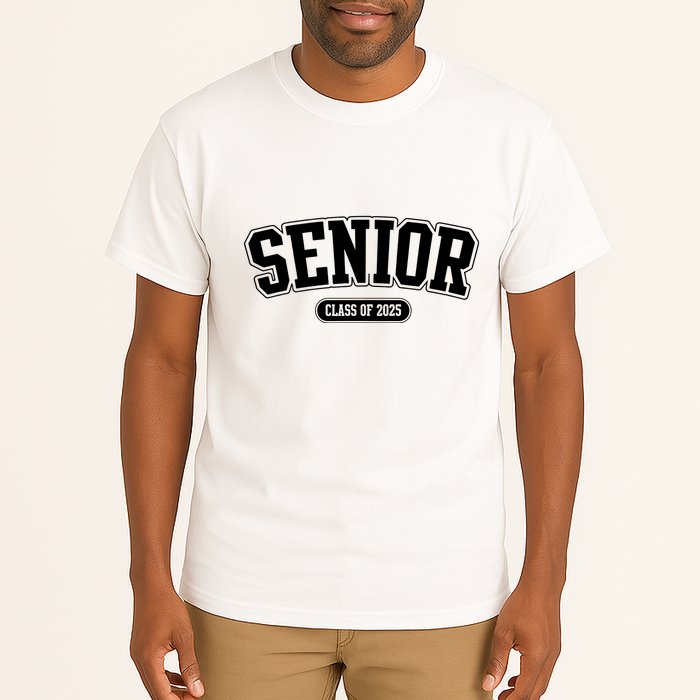 Senior 2025 Class Of 2025 Senior First Day Of School Tall T-Shirt