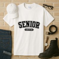 Senior 2025 Class Of 2025 Senior First Day Of School Tall T-Shirt