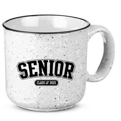 Senior 2025 Class Of 2025 Senior First Day Of School 15oz Campfire Ceramic Mug