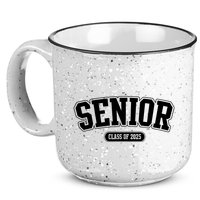 Senior 2025 Class Of 2025 Senior First Day Of School 15oz Campfire Ceramic Mug
