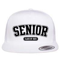 Senior 2025 Class Of 2025 Senior First Day Of School Flat Bill Trucker Hat