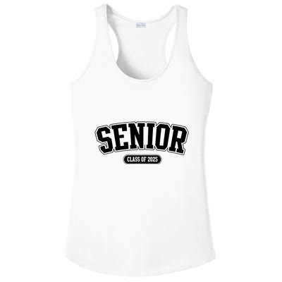 Senior 2025 Class Of 2025 Senior First Day Of School Ladies PosiCharge Competitor Racerback Tank