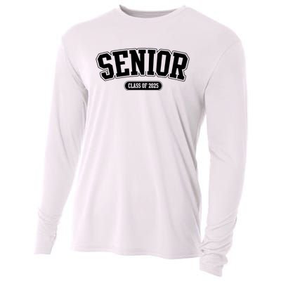 Senior 2025 Class Of 2025 Senior First Day Of School Cooling Performance Long Sleeve Crew