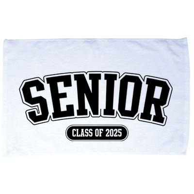 Senior 2025 Class Of 2025 Senior First Day Of School Microfiber Hand Towel