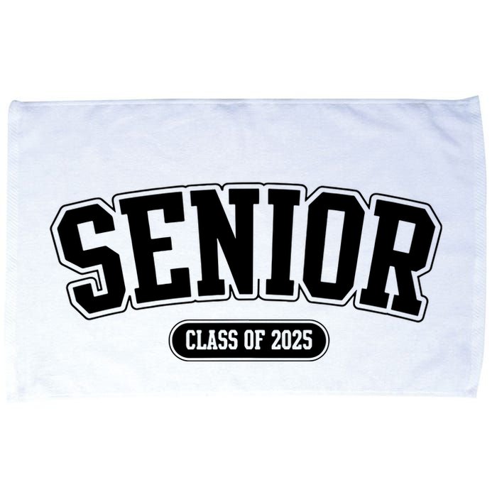 Senior 2025 Class Of 2025 Senior First Day Of School Microfiber Hand Towel